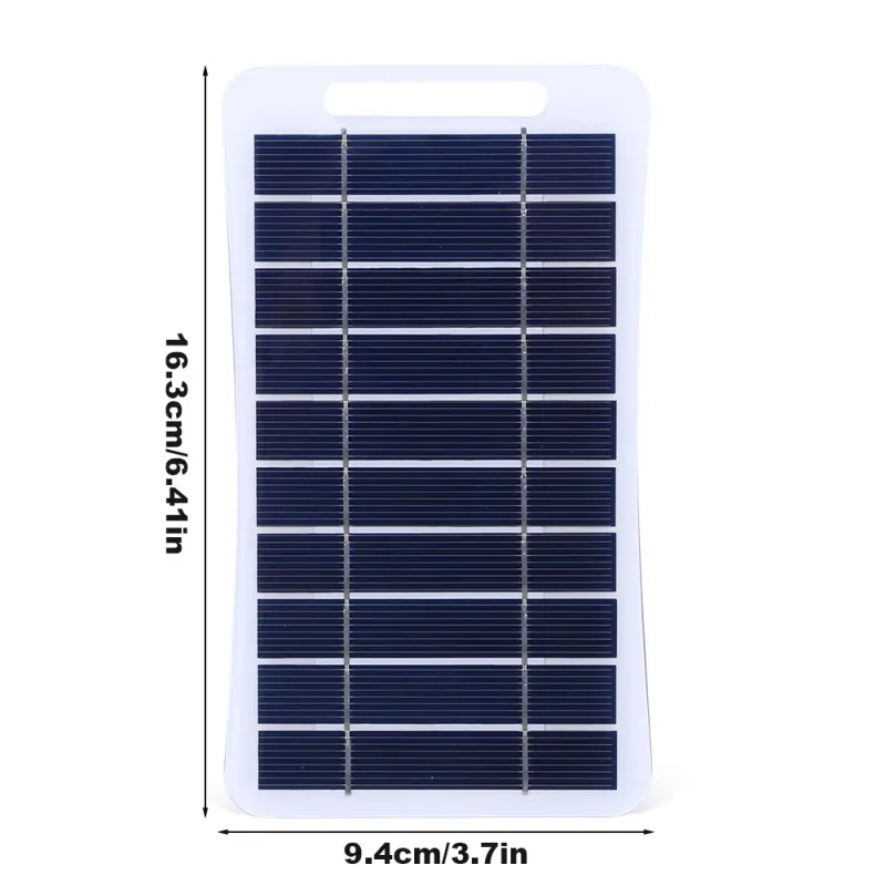 Портативное солнечное зарядное устройство 2W 5V 4