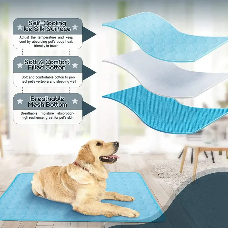NONOR Dog Cooling Mat Pet Bed 4