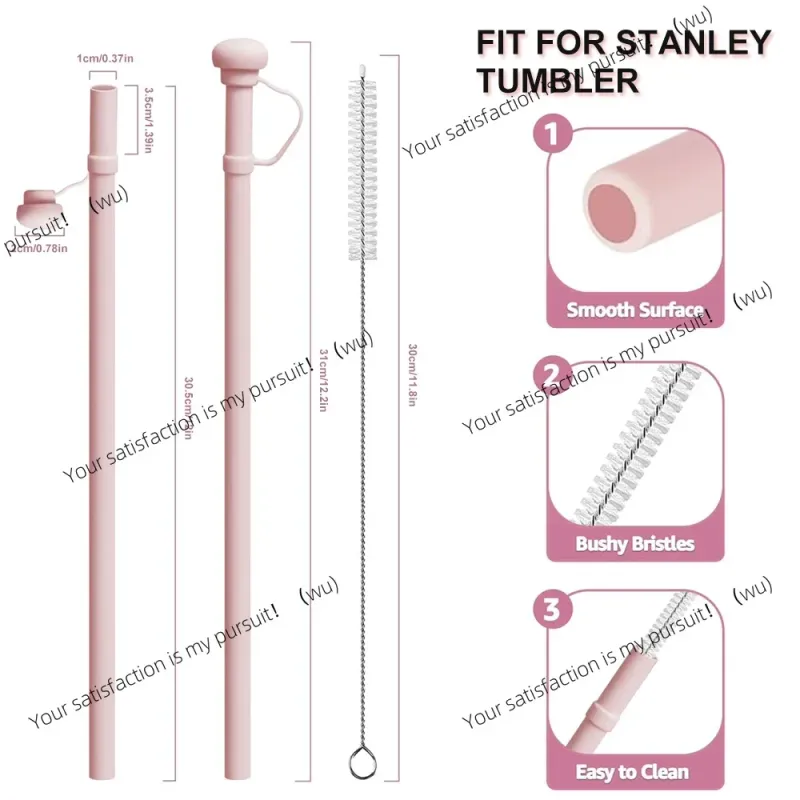 Stanley Cup Compatible Silicone Straw 2
