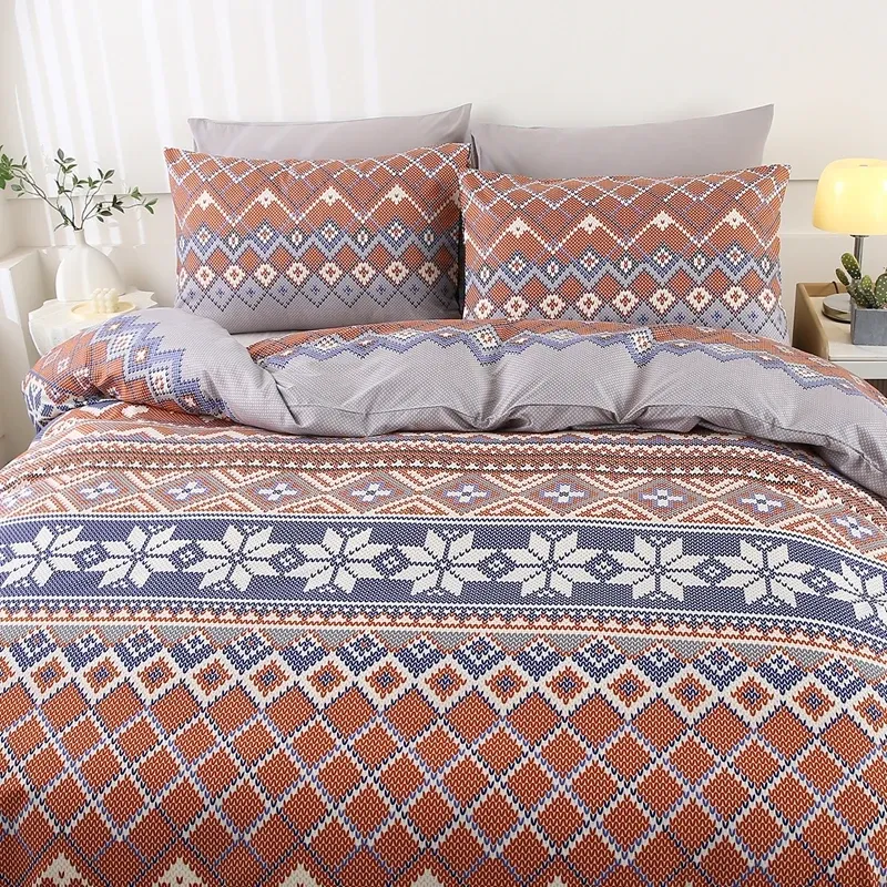 Boho Bohemian 3PC Quilt Cover Set 4