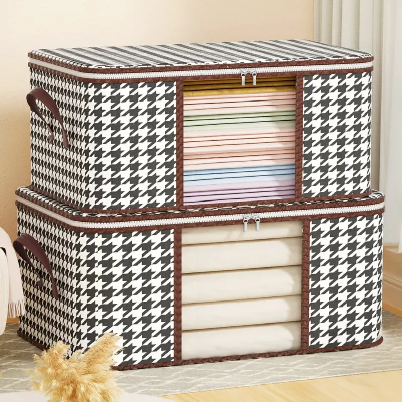 Foldable Storage Box with Clear Window 1