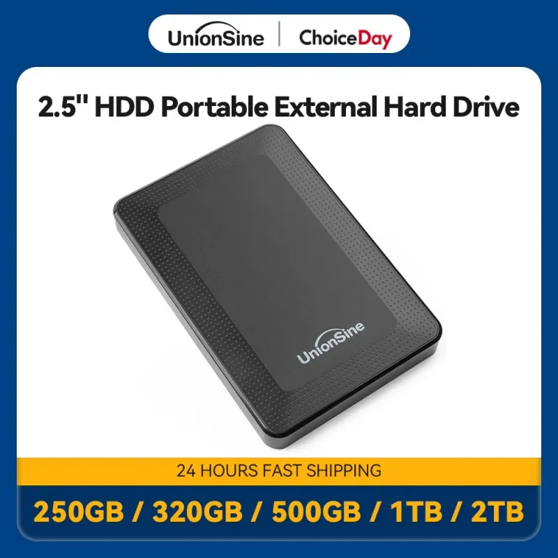 UnionSine 2.5" USB 3.0 Portable Hard Drive 1