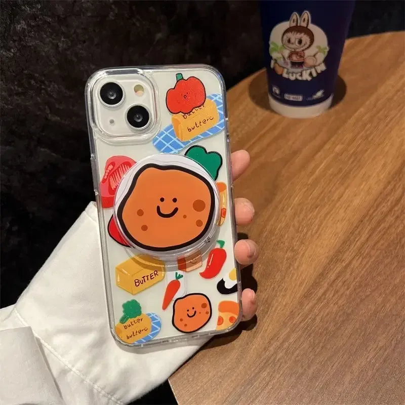 Cute Vegetable Magnetic Phone Grip 3