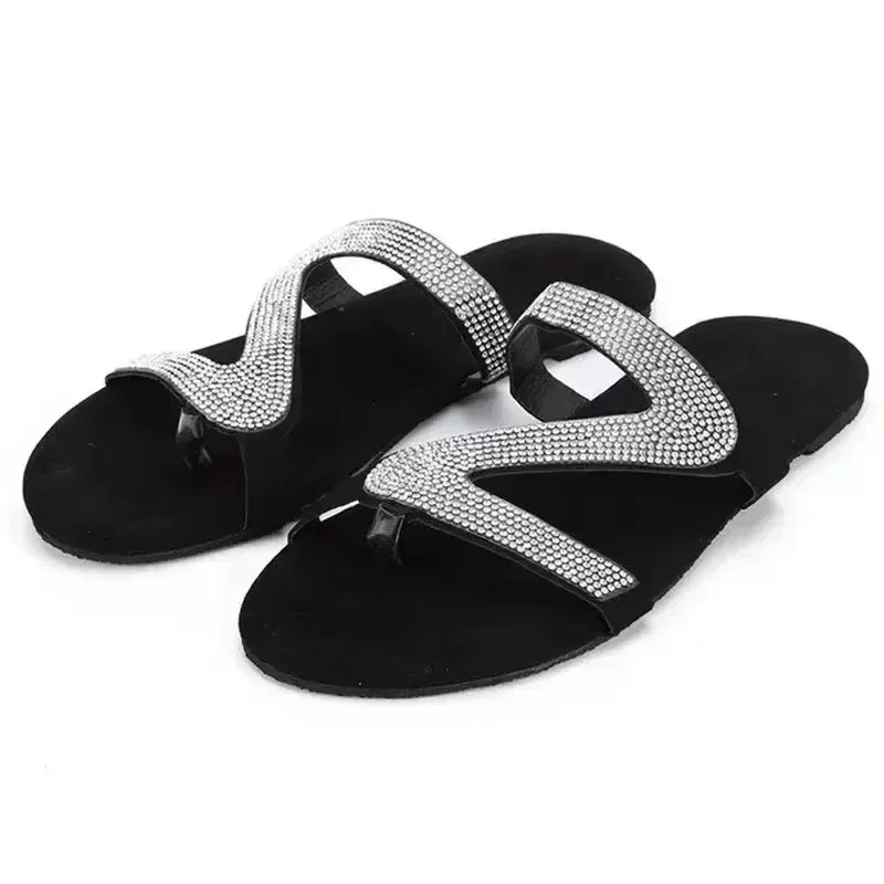 Rhinestone Summer Beach Sandals 6