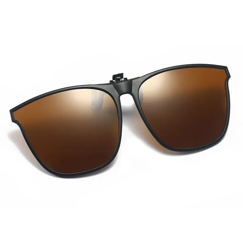 Polarized Clip-On Square Sunglasses 5