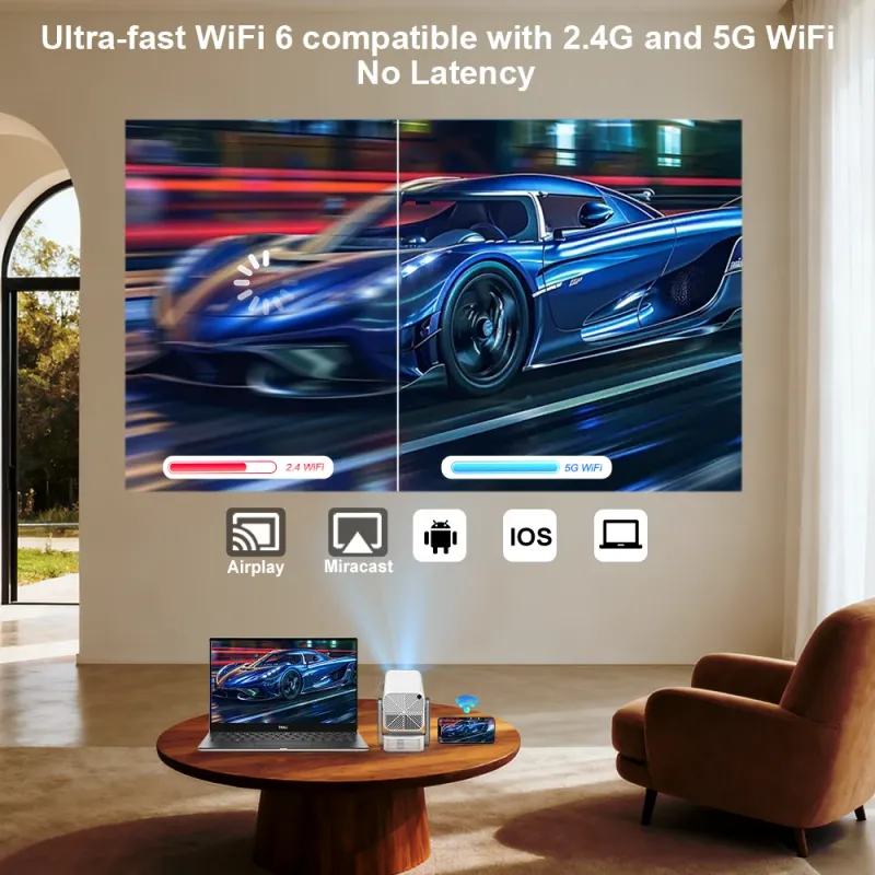 ThundeaL TD80 Pro HD Mini Projector 4