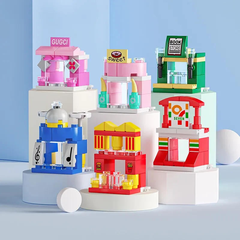 6-in-1 City Building Blocks Bricks Set 6