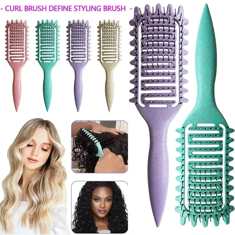 Curl Define Detangling Styling Brush 3