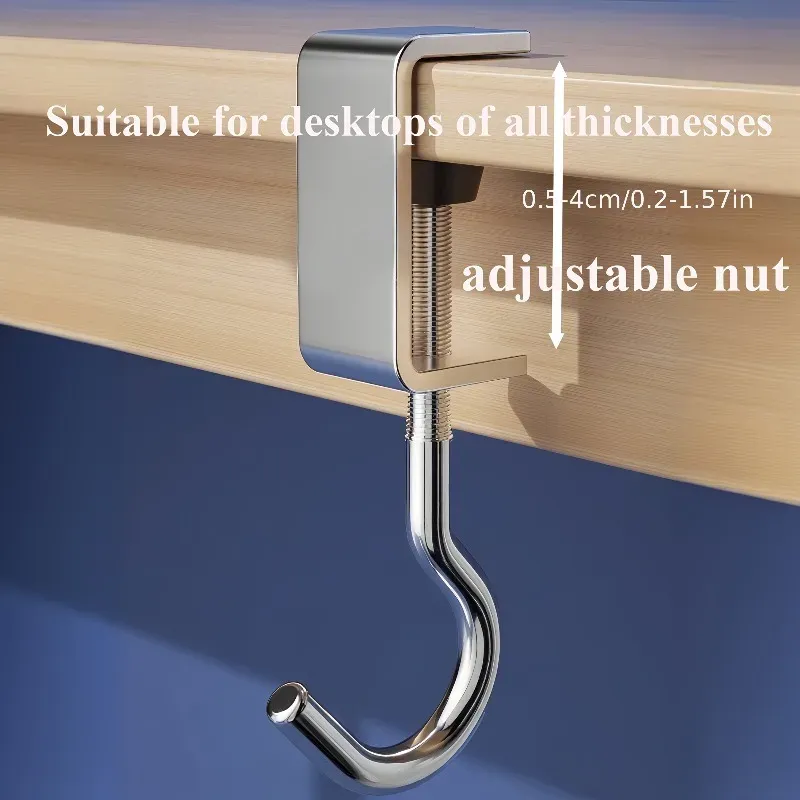 Adhesive Clip Hooks 3-Pack 3