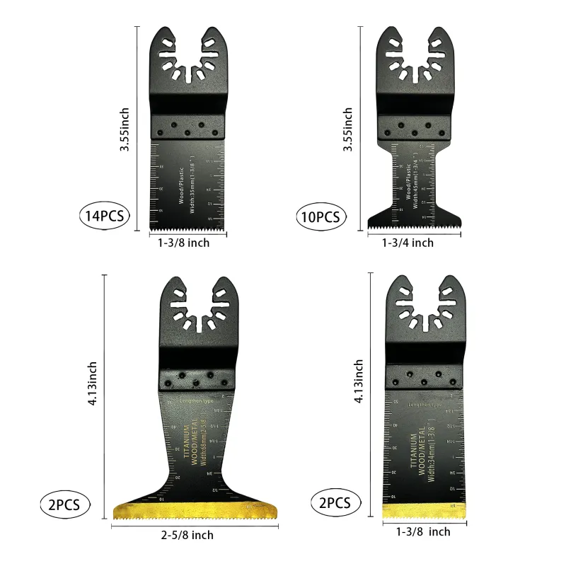 30PC Oscillating Multitool Blade Set 2