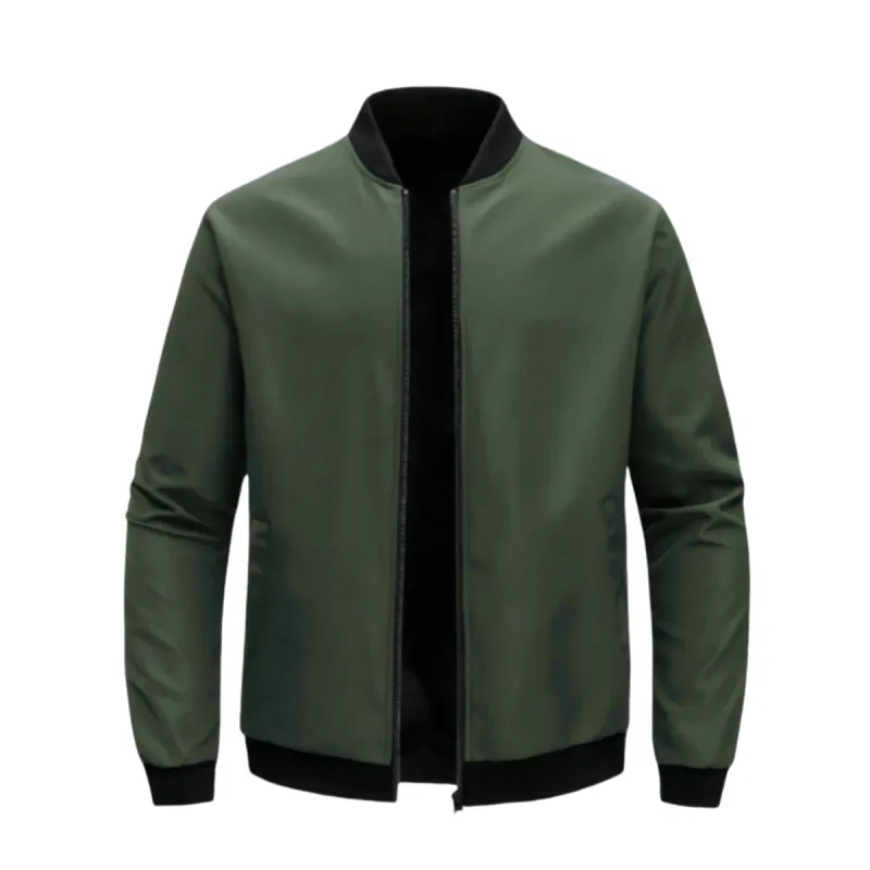 Men's Slim Fit Bomber Jacket 5