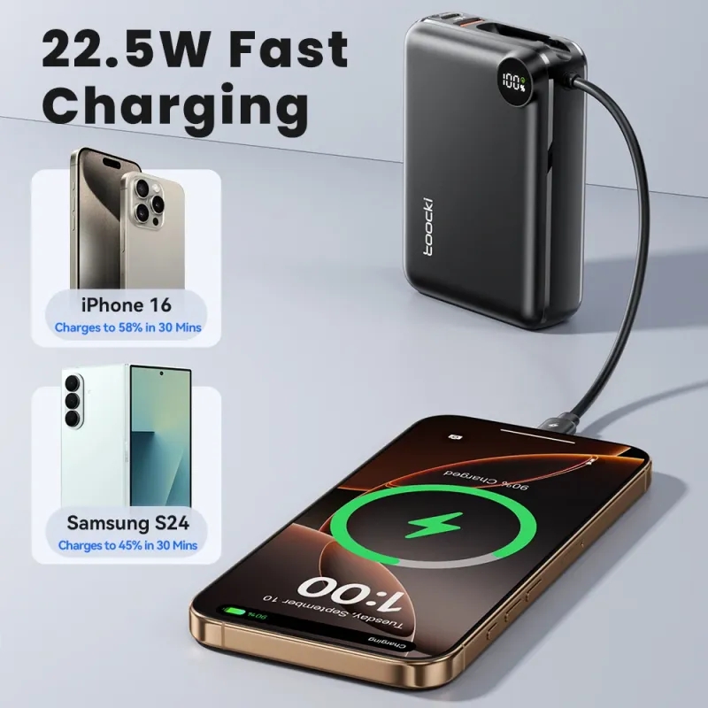 Toocki 20000mAh PD Power Bank 2