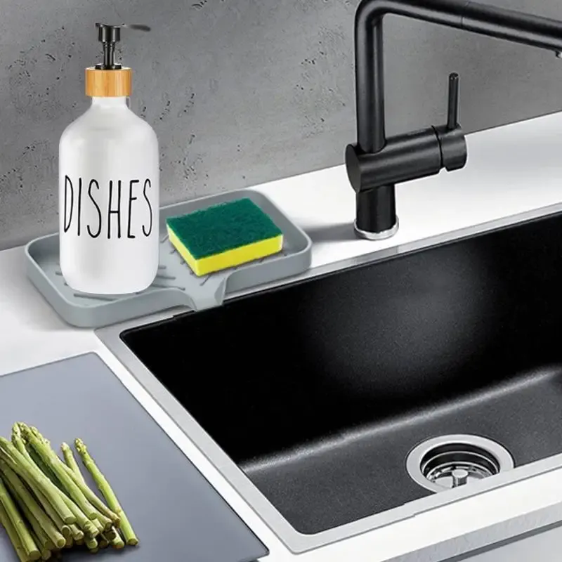 Silicone Anti-Slip Soap Box Tray 2