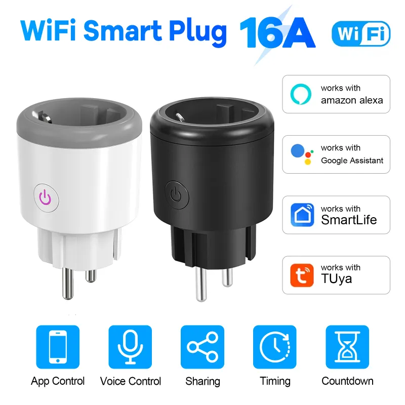 Tuya WiFi Smart Plug with Energy Monitor 1