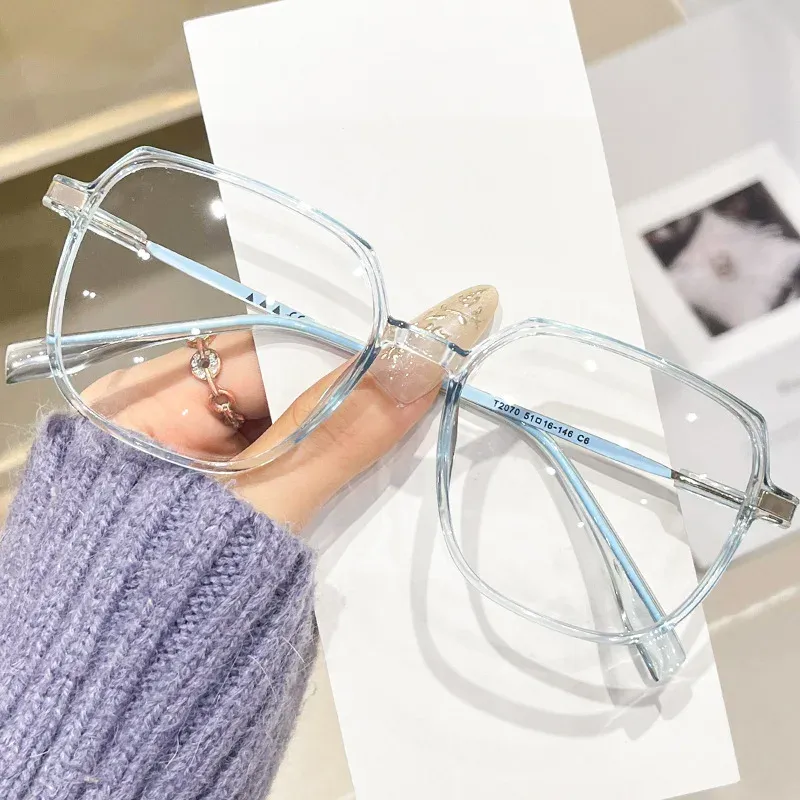 Large Frame Blue Light Blocking Myopia Glasses 4