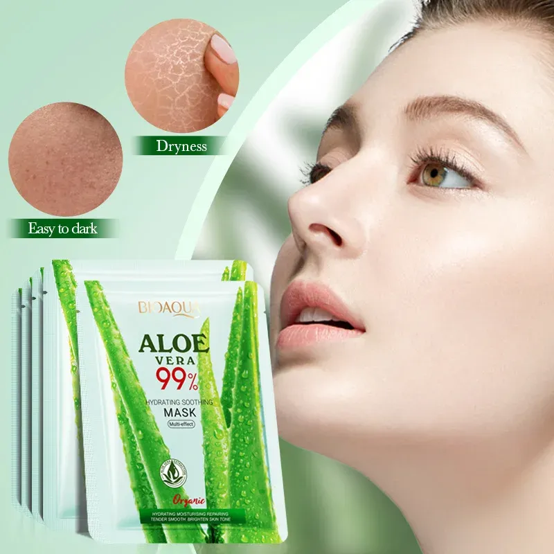 BIOAOUA Aloe Hydrating Facial Mask 2