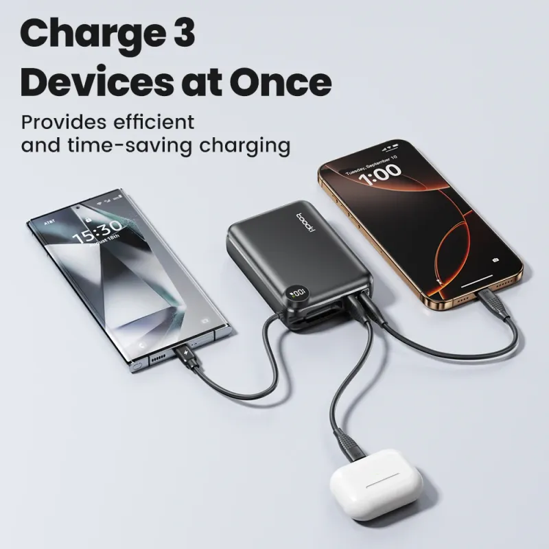 Toocki 20000mAh PD Power Bank 3