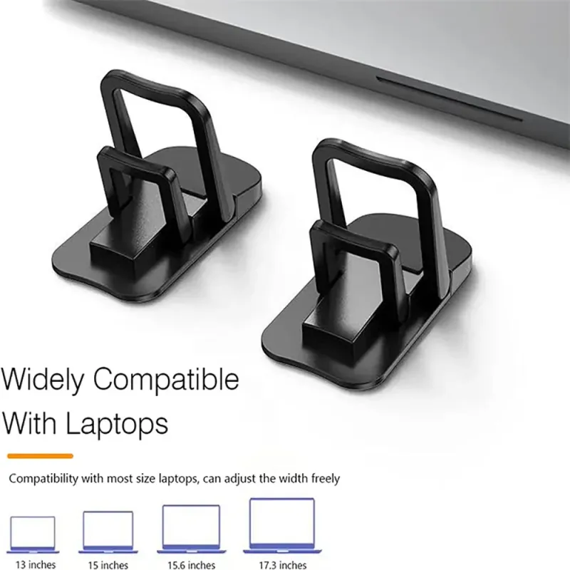 Foldable Invisible Laptop Riser Stand (2-Pack) 2