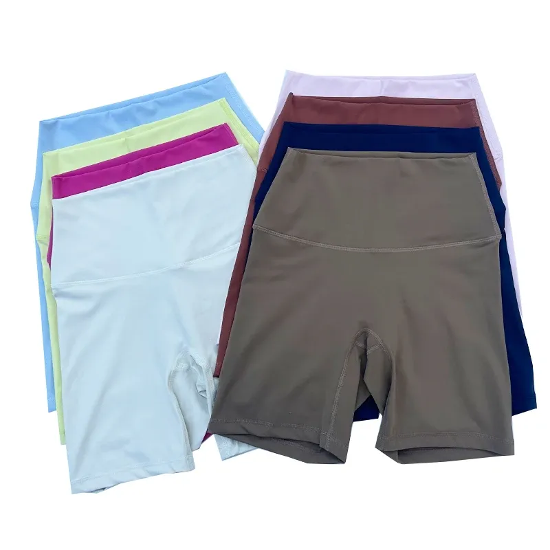 High Waist Yoga Biker Shorts 1