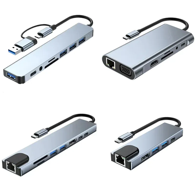 USB C Hub Thunderbolt 3 Docking Station 1