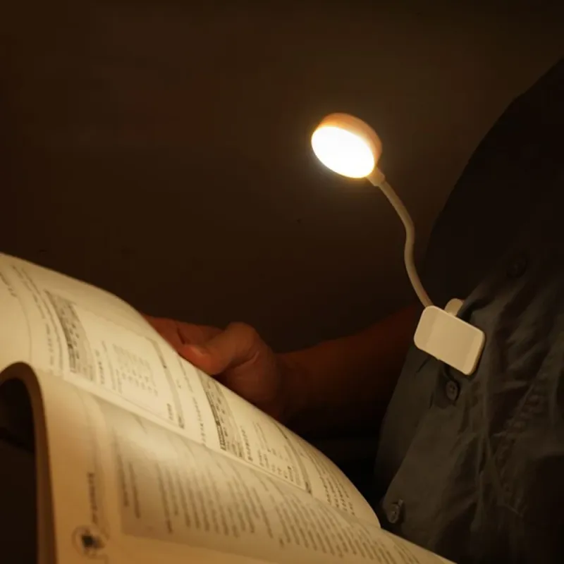 Runtowo LED Clip-On Book Light 2