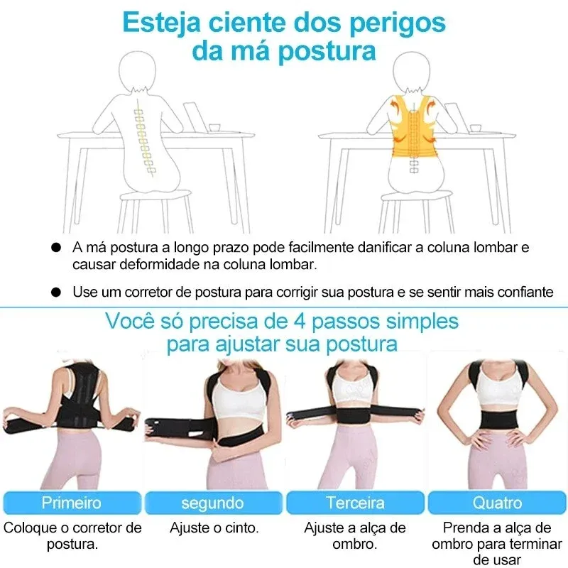 Posture Corrector Vest with Lumbar Support 5