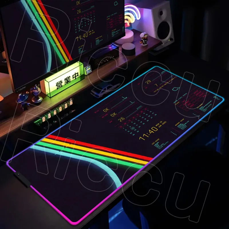 RGB XXL A-ARC Raiders Gaming Mouse Pad 3