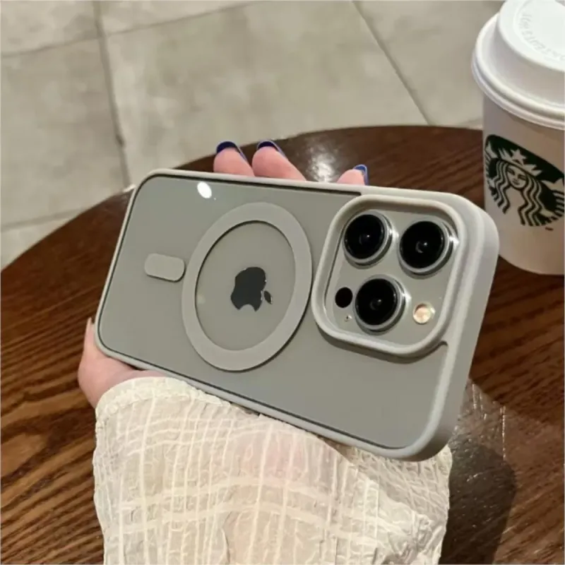 Luxury Magnetic Clear Magsafe Case 6