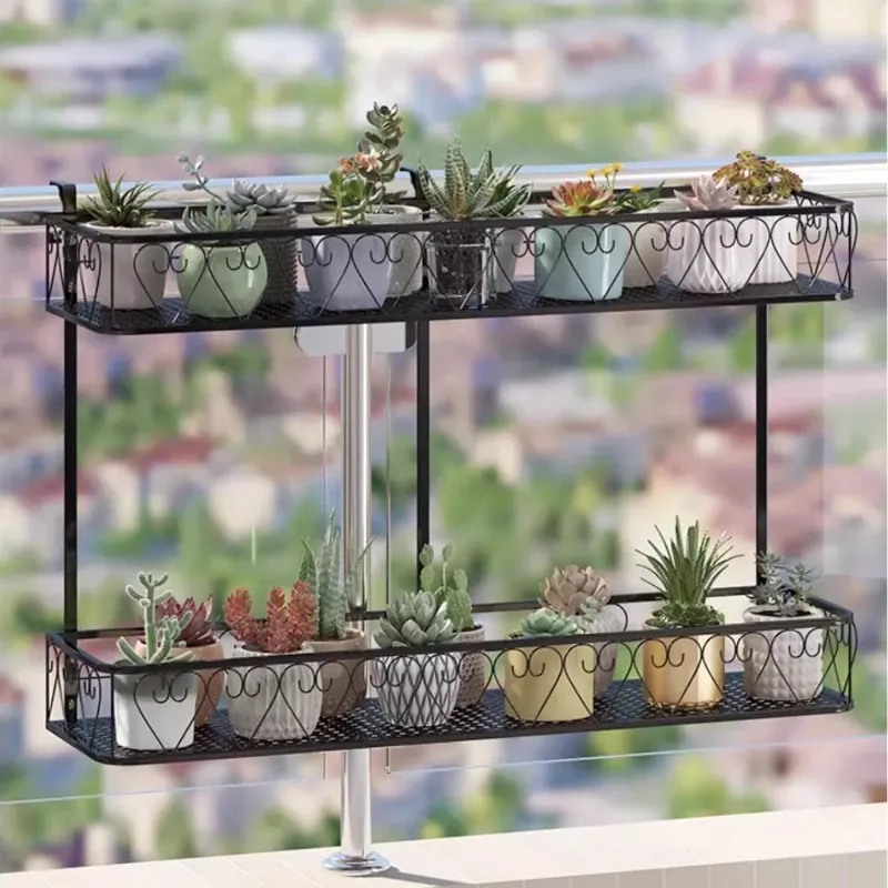 Multi-Tier Balcony Plant Stand 3