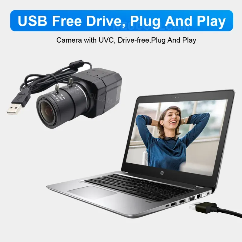 4K IMX415 Mini USB Webcam with Zoom 6
