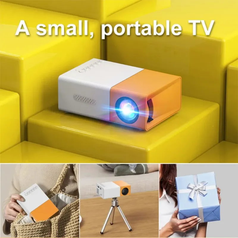 YG300 Mobile Home Projector with Screen Mirroring 2
