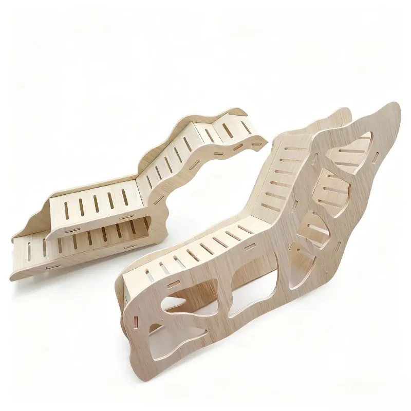 Hamster Wooden Hideout Cave Toy 3