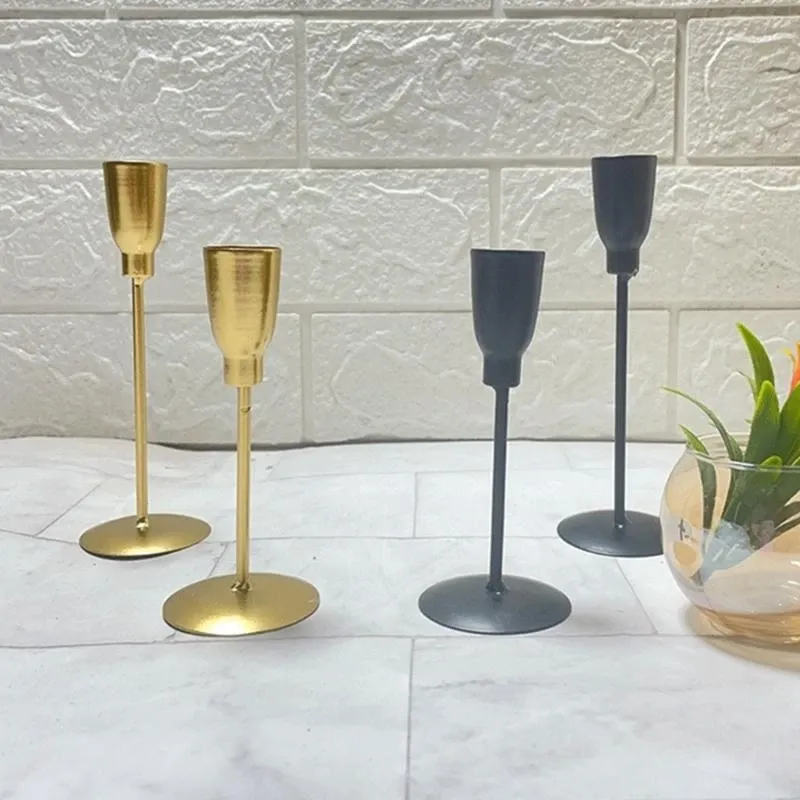 Iron Candlestick Holder 3