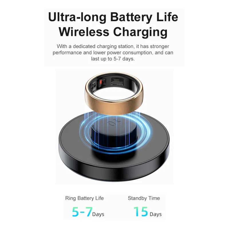 Uhoofit R10 Smart Ring Health Tracker 5