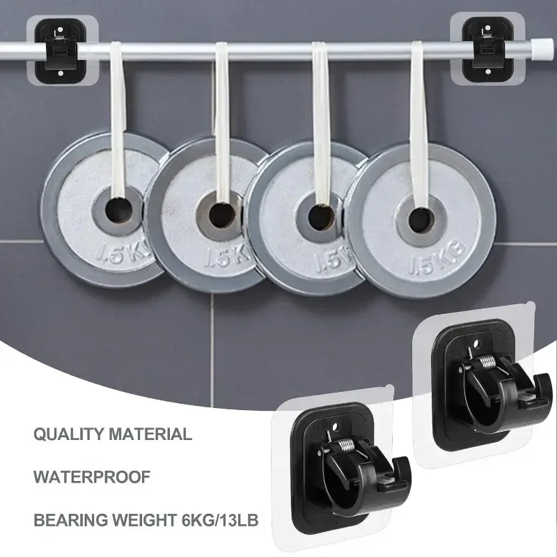 No Drill Curtain Rod Brackets 4