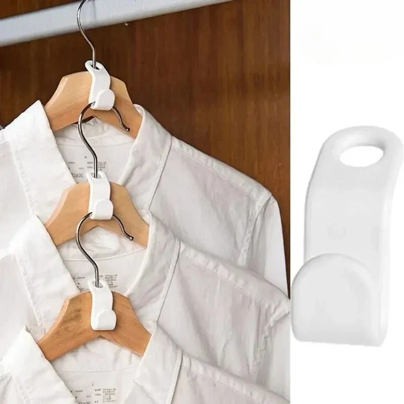 Space-Saving Wardrobe Hanger Hook Organizer 2