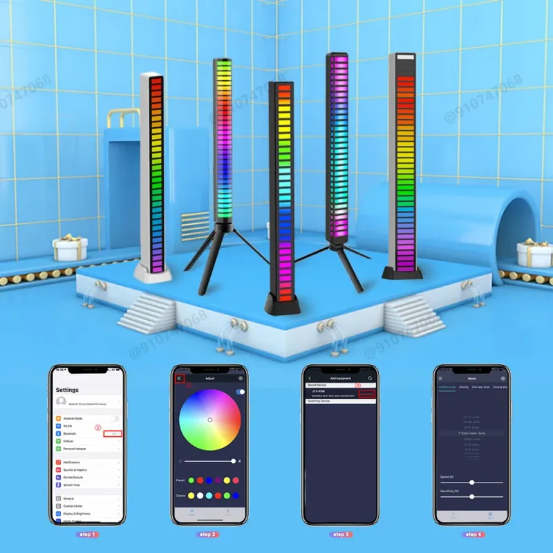 Music Sync RGB LED Strip Lights 2