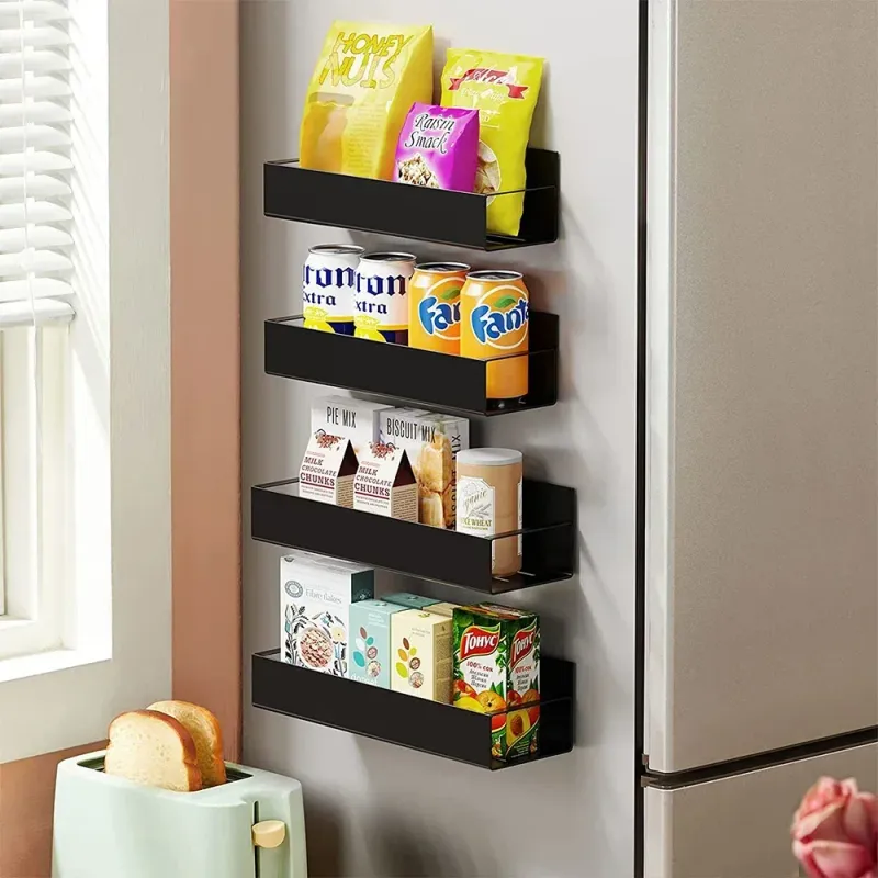 Magnetic Fridge Spice Rack Organizer 4