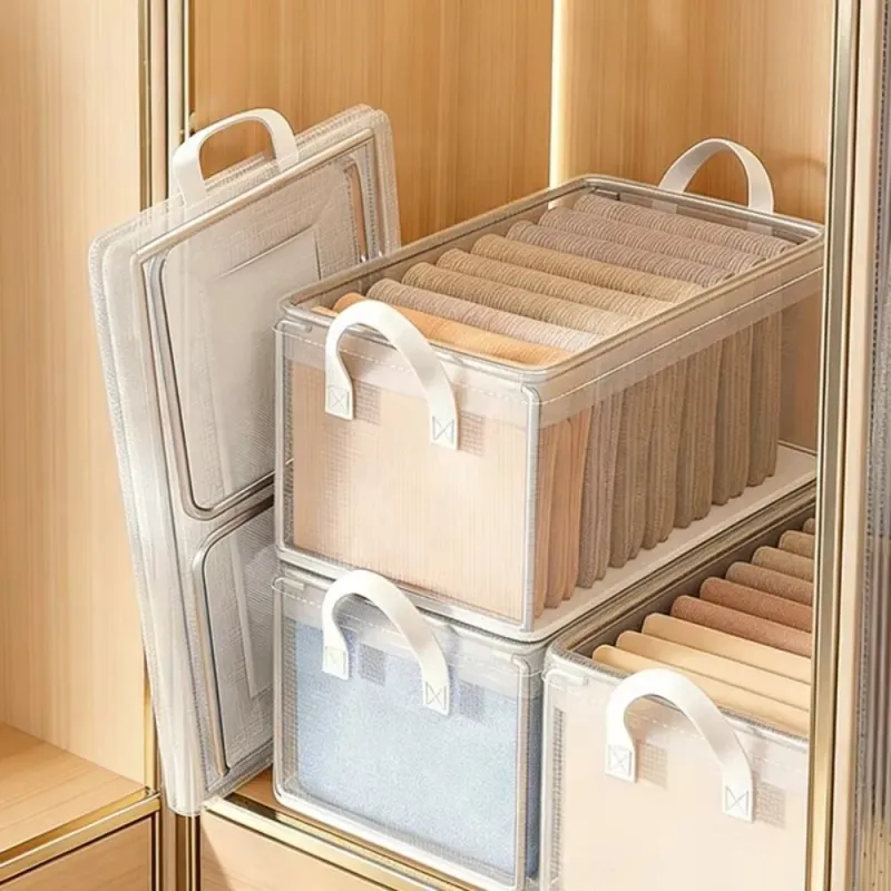 Stackable Metal Frame Storage Basket 2