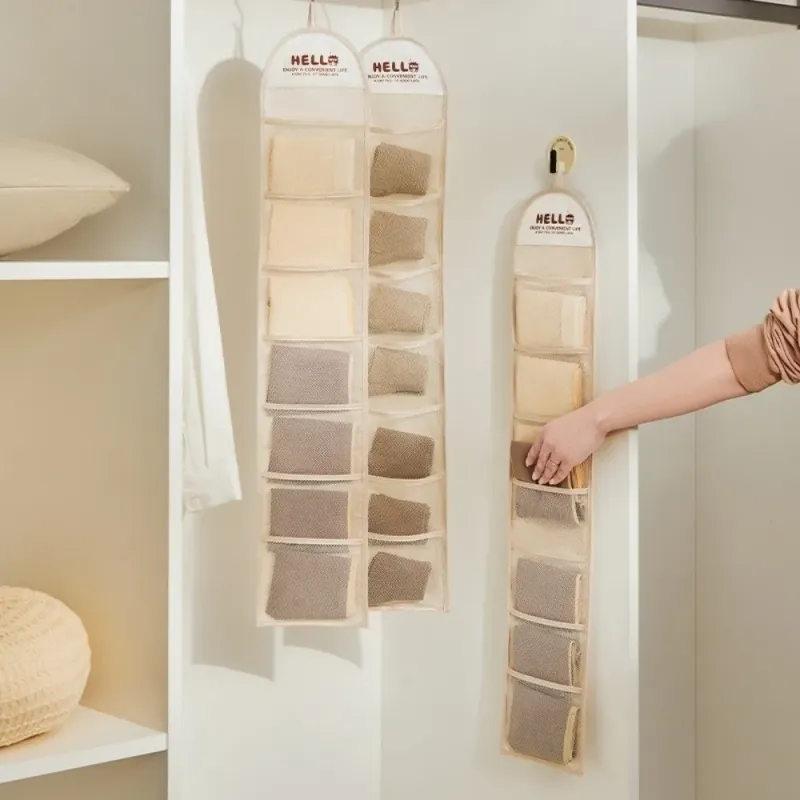 7-Grid Door Hanging Storage Organizer 4