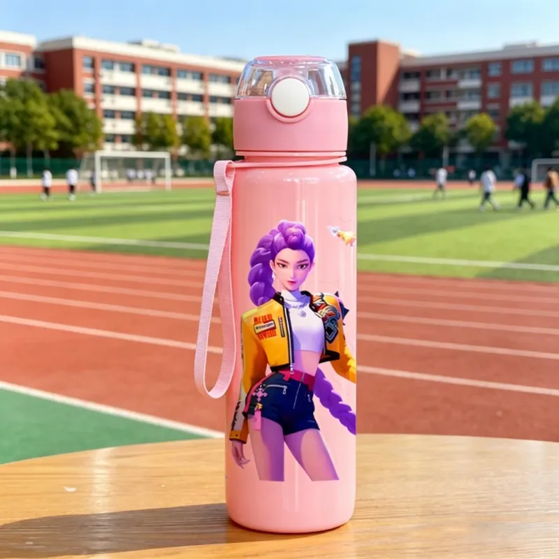 3D Textured Large Capacity Sports Water Bottle 4