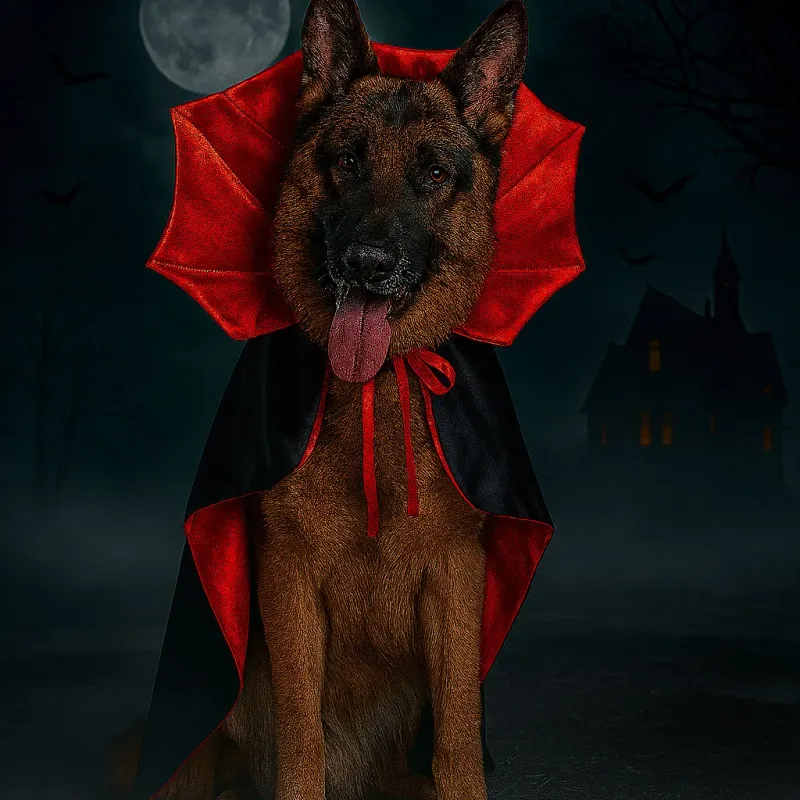 Halloween Bat Wing Pet Cape Costume 1
