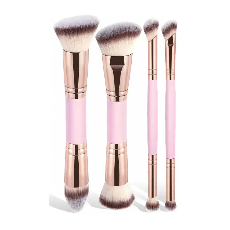 Dual-Ended Makeup Brushes Set (4pcs) 1
