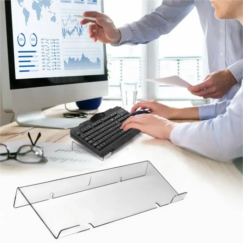 Transparent Acrylic Keyboard Stand 3