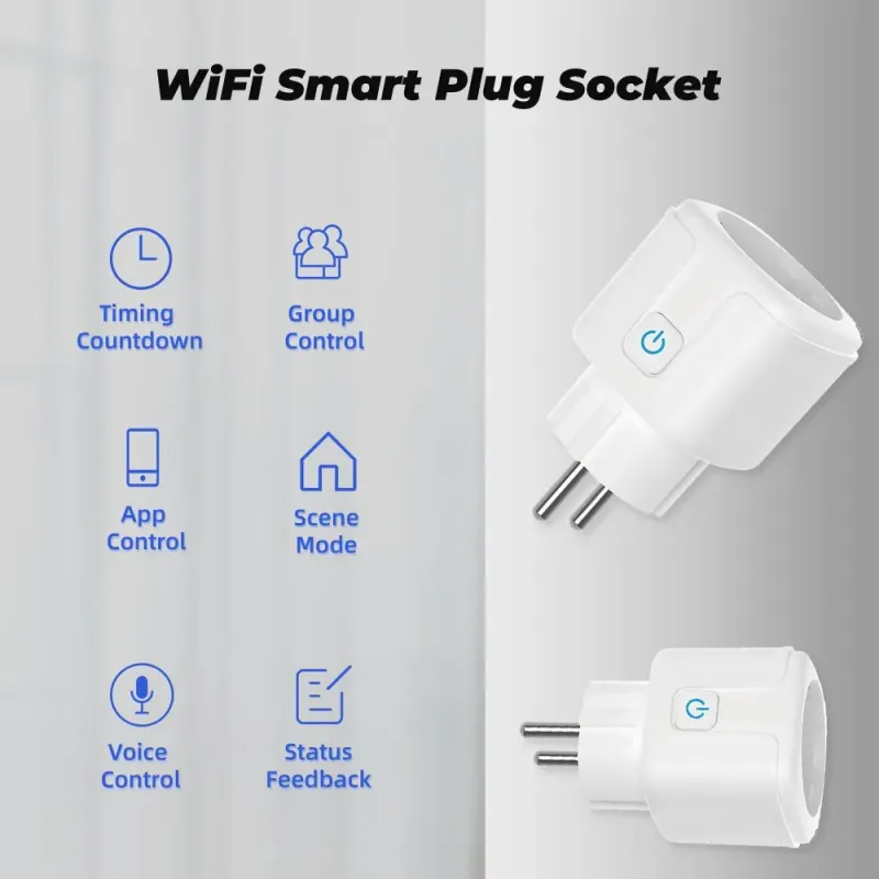 Tuya Zigbee Smart EU Socket 20A 3
