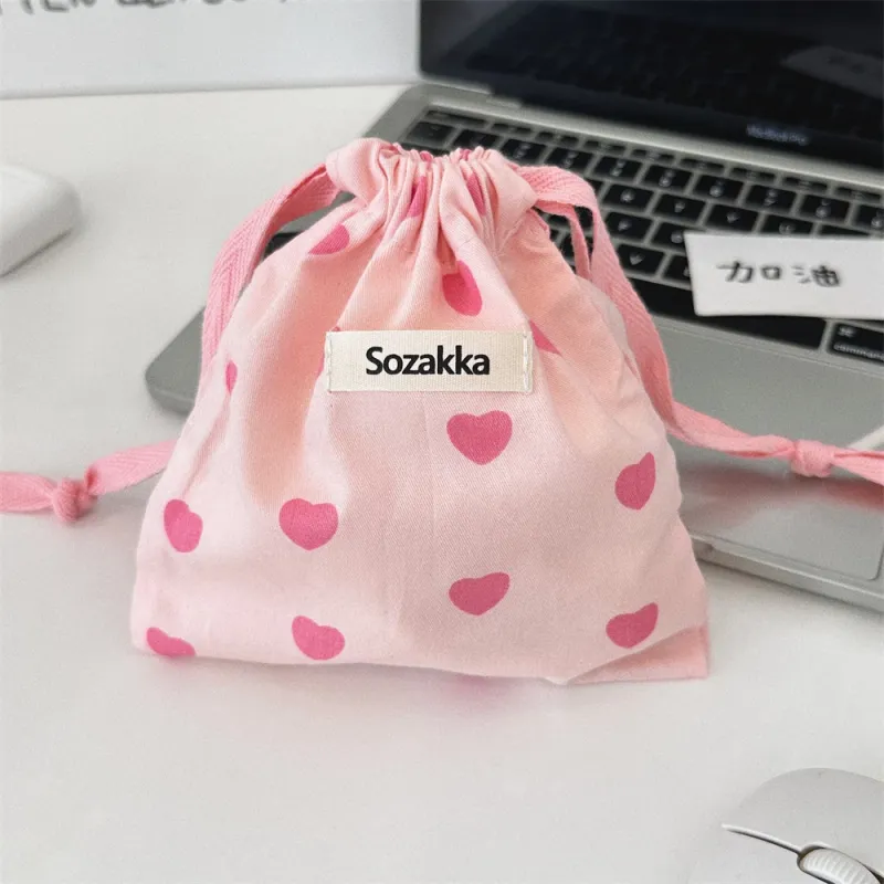 Pink Love Women Cosmetic Makeup Bag 5