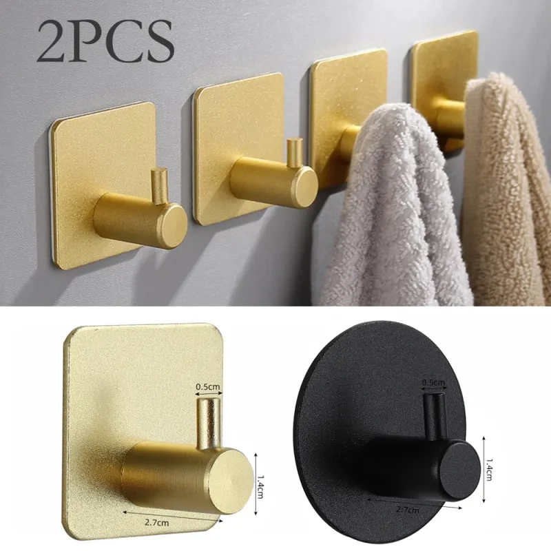Self Adhesive Wall Hooks - No Drill 1