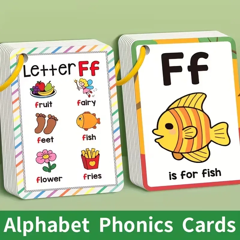 Alphabet Phonics Flash Cards for Kids 3