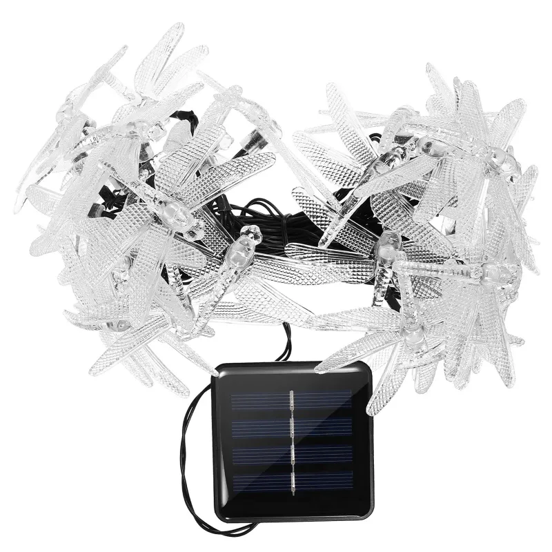 Solar Dragonfly LED String Lights 5M 1