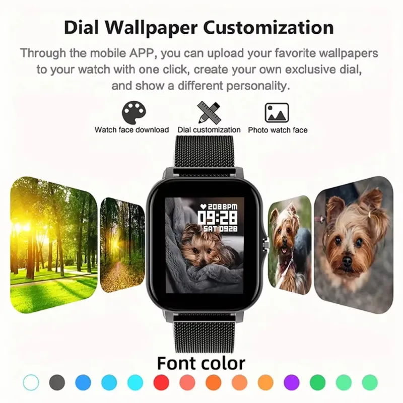 Smart Watch Bluetooth Call Fitness Tracker 3